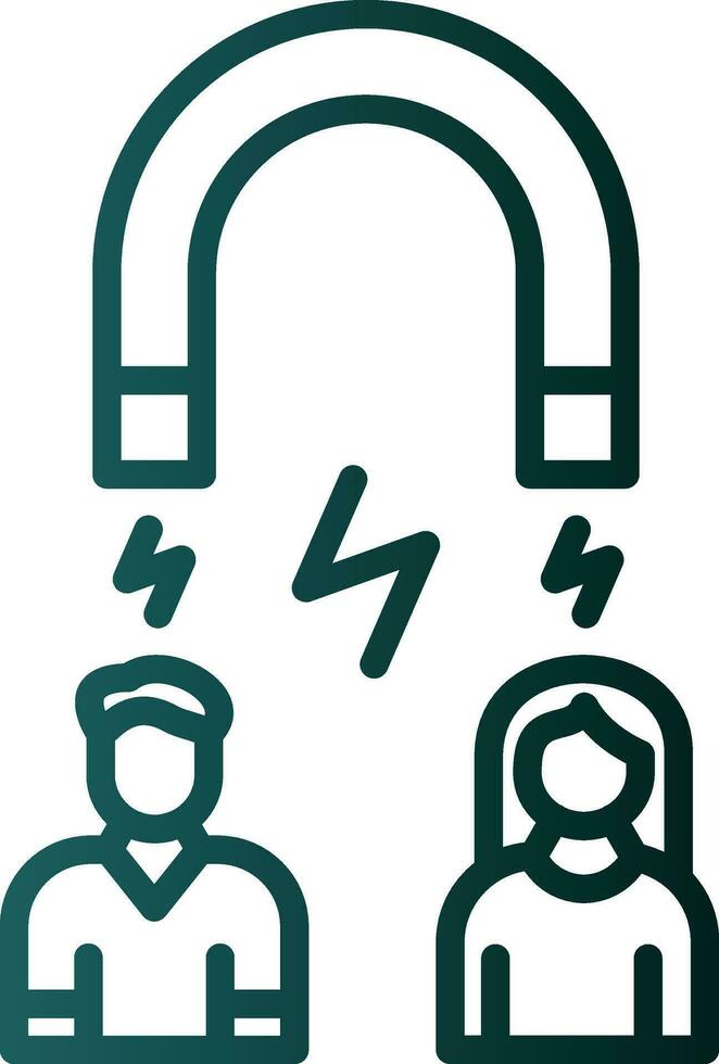 Attract Vector Icon Design