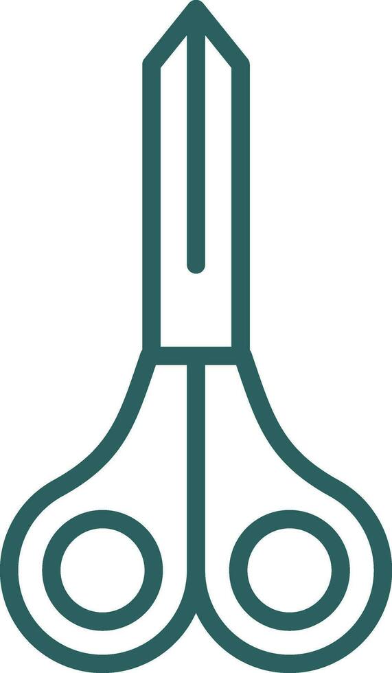 Scissors Vector Icon Design