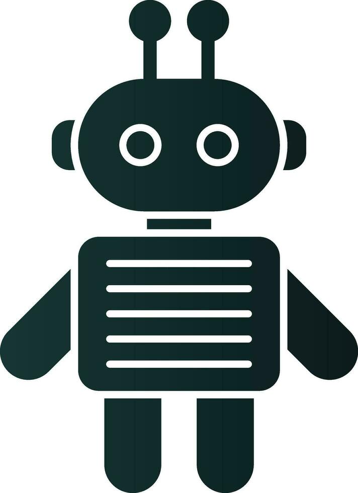 Robot Vector Icon Design