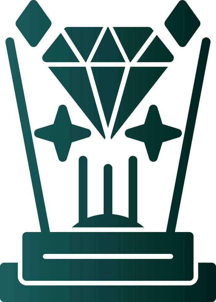 Hologram Vector Icon Design