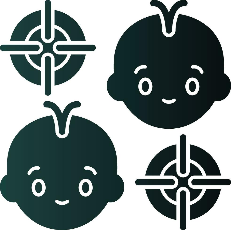 diseño de icono de vector de destino