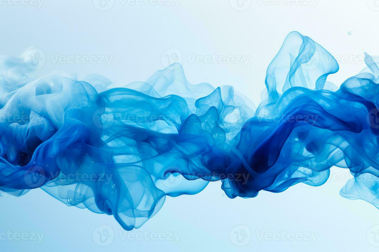 Ink splash cloud in water abstract background with empty space for text photo