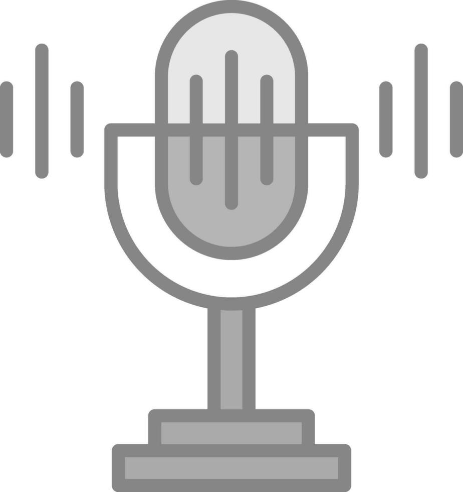 Recording Vector Icon Design