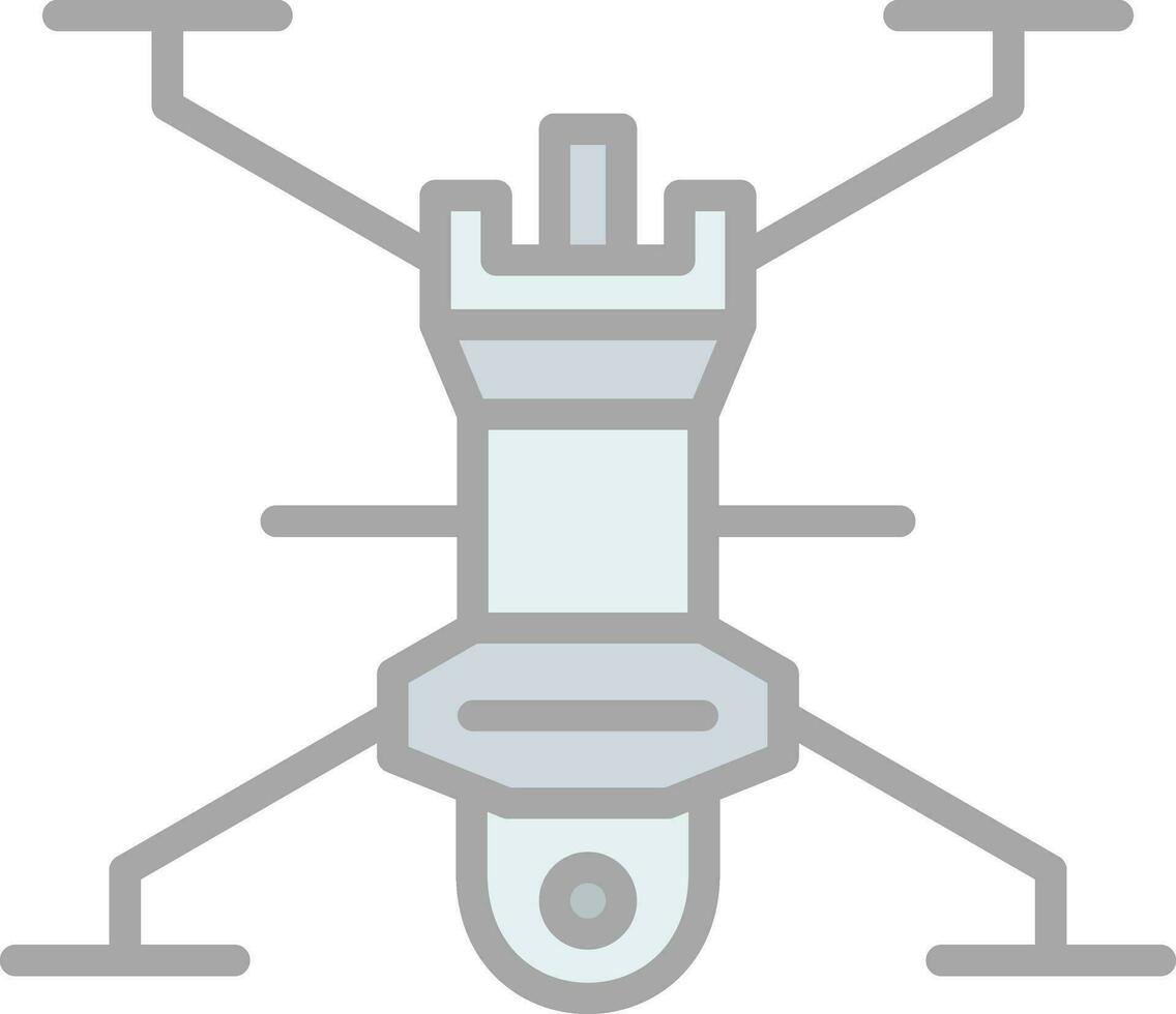 diseño de icono de vector de dron