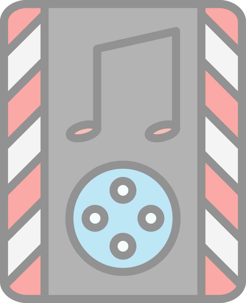 diseño de icono de vector de banda sonora