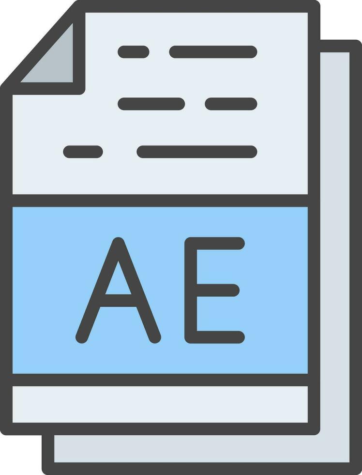 AE Vector Icon Design