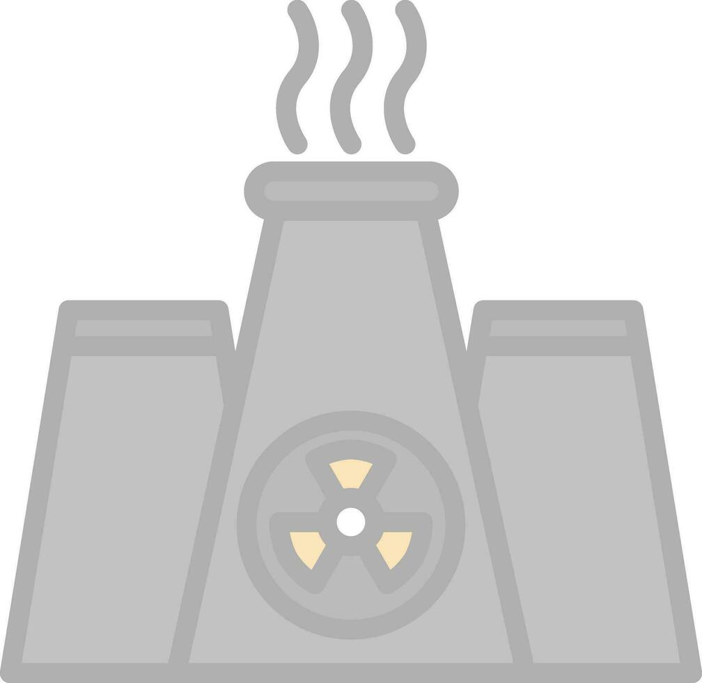 Nuclear energy Vector Icon Design