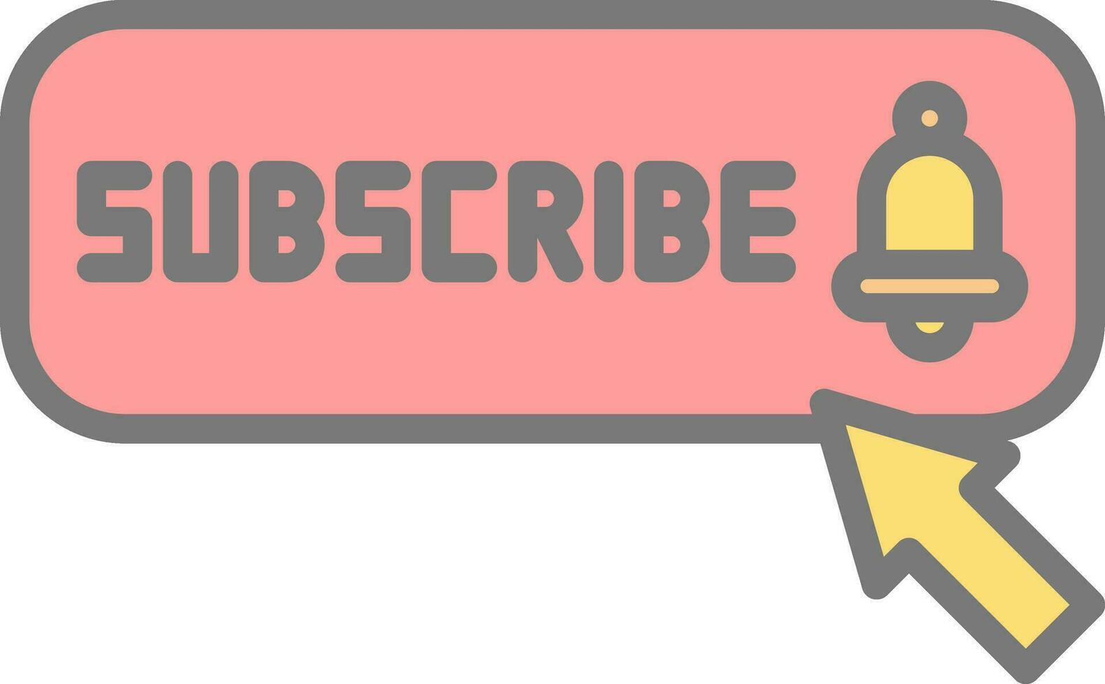 Subscribe Vector Icon Design