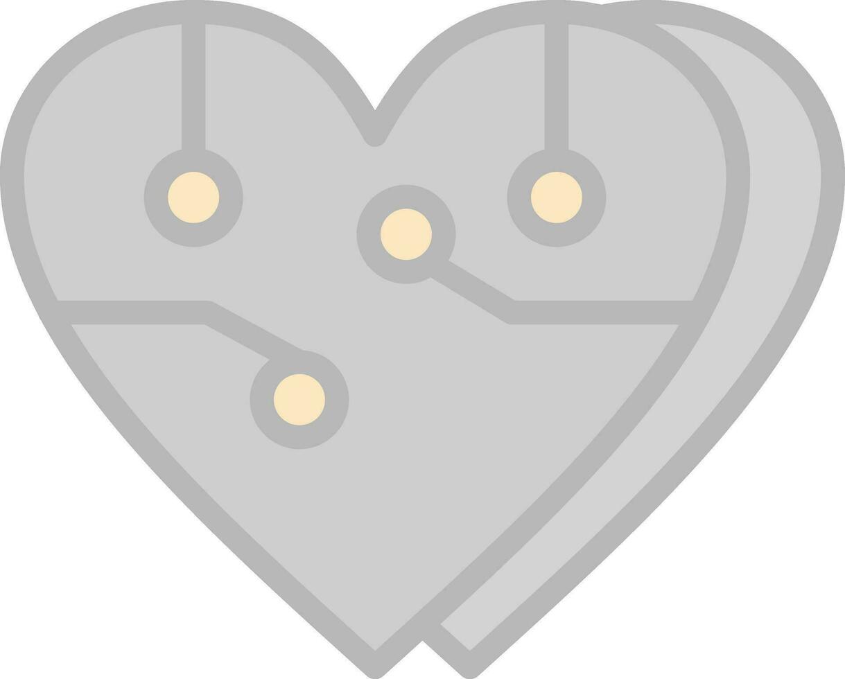 diseño de icono de vector de corazón