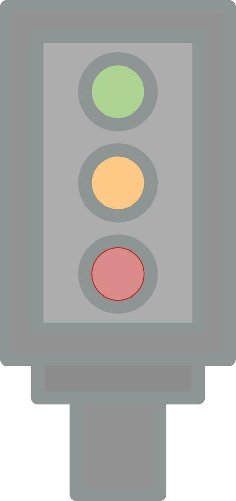 Traffic light Vector Icon Design