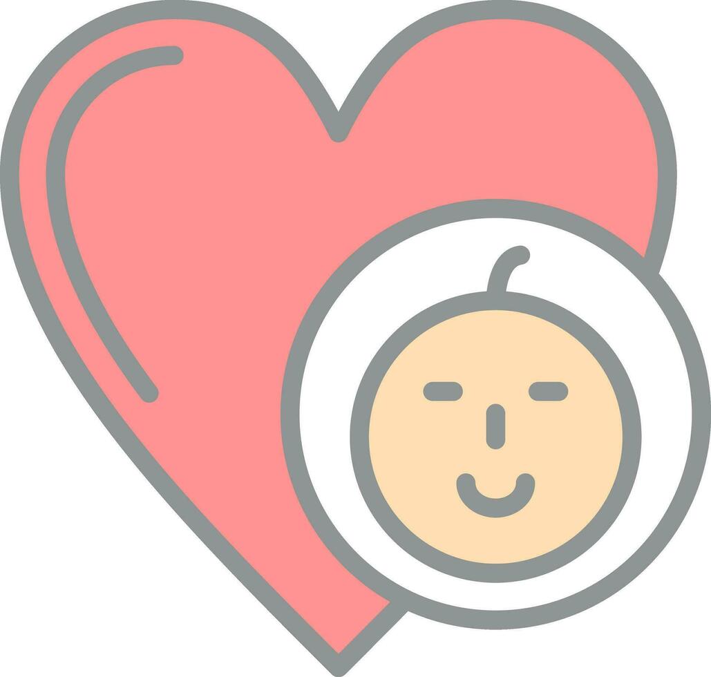 diseño de icono de vector de corazón