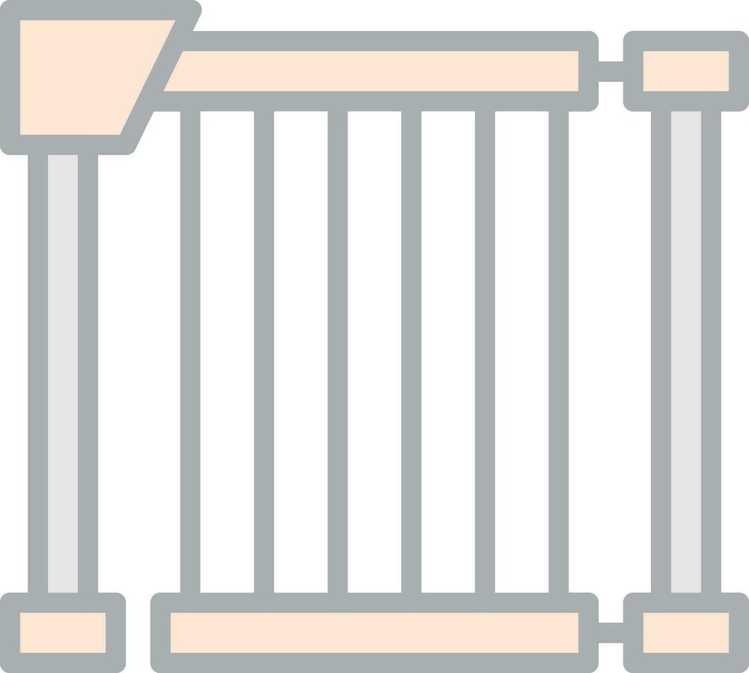 Gate Vector Icon Design