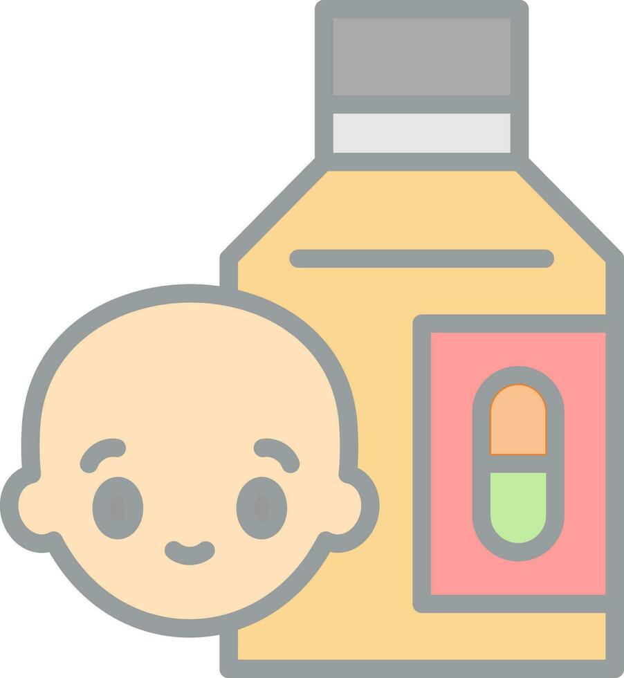 Vitamin Vector Icon Design