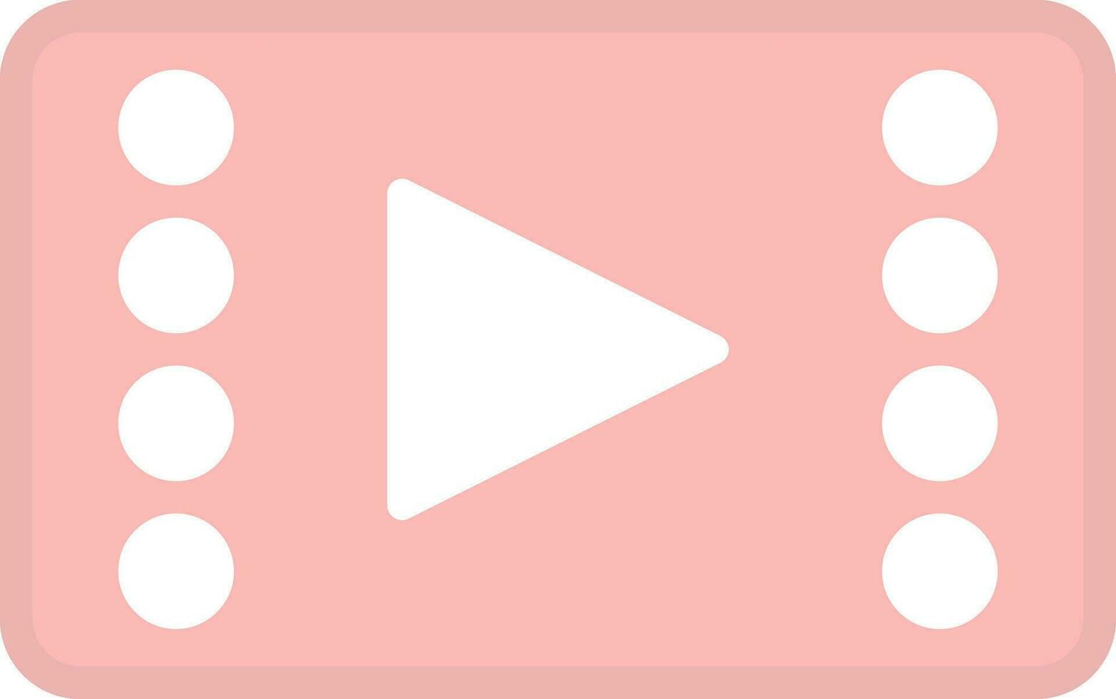 Video player Vector Icon Design