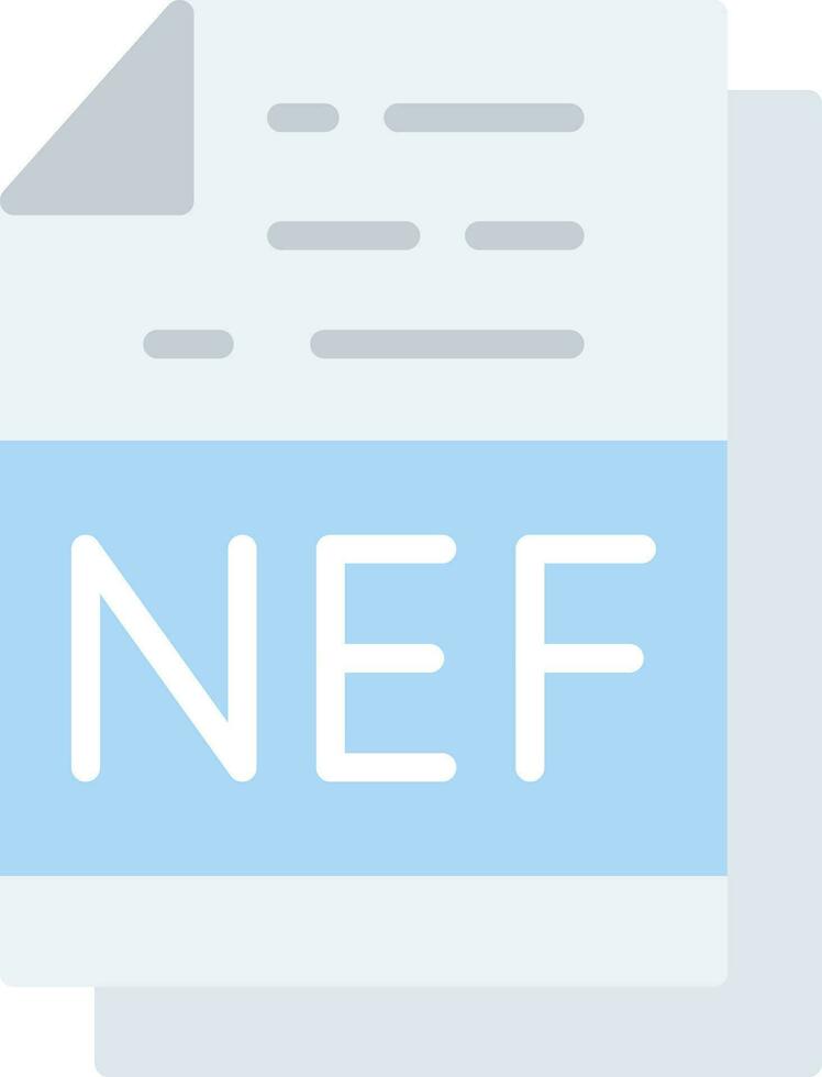 nef vector icono diseño