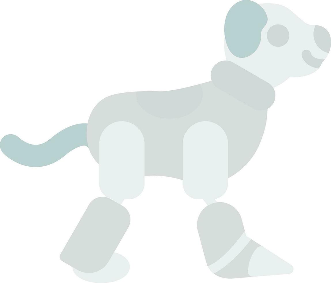robot perro vector icono diseño