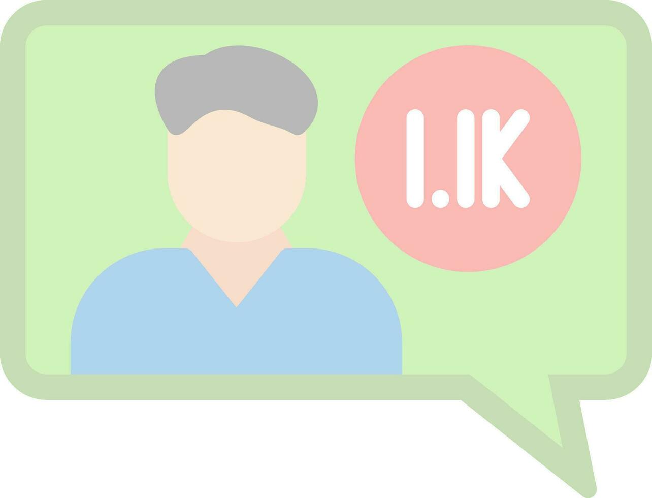 Follower Vector Icon Design