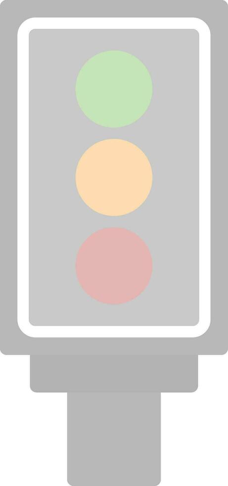 Traffic light Vector Icon Design