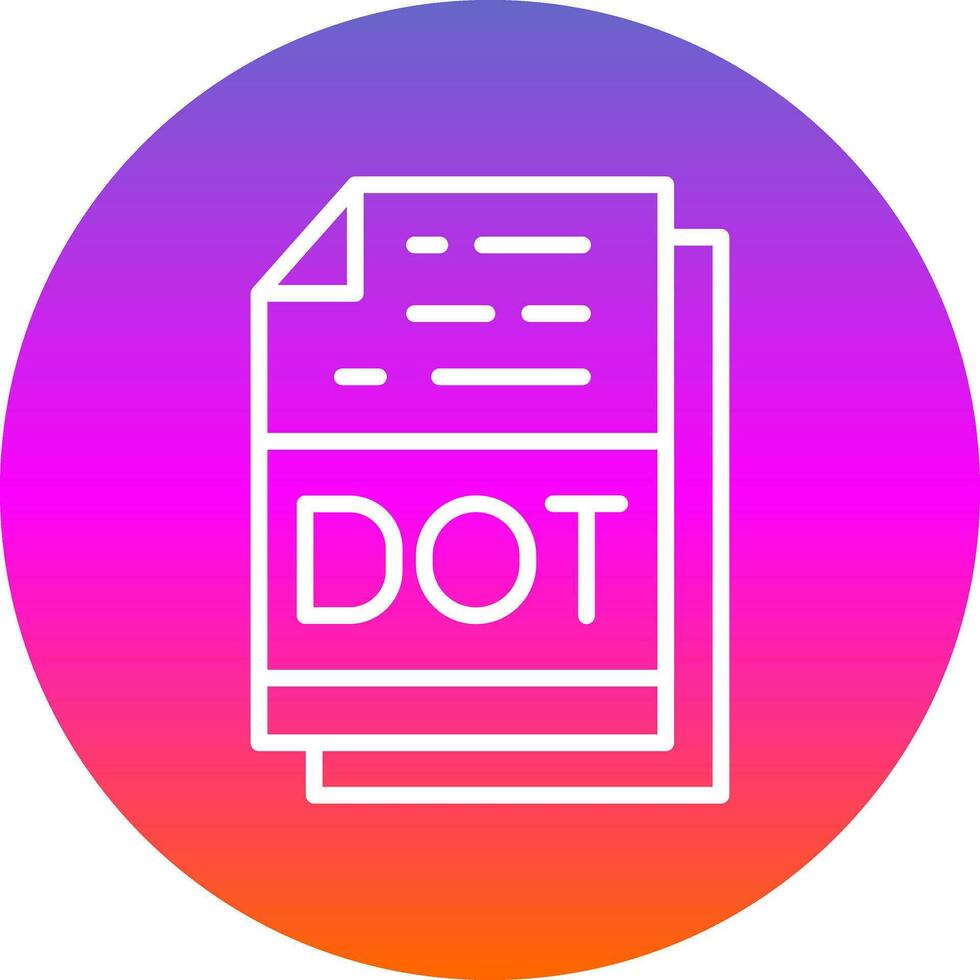 Dot Vector Icon Design