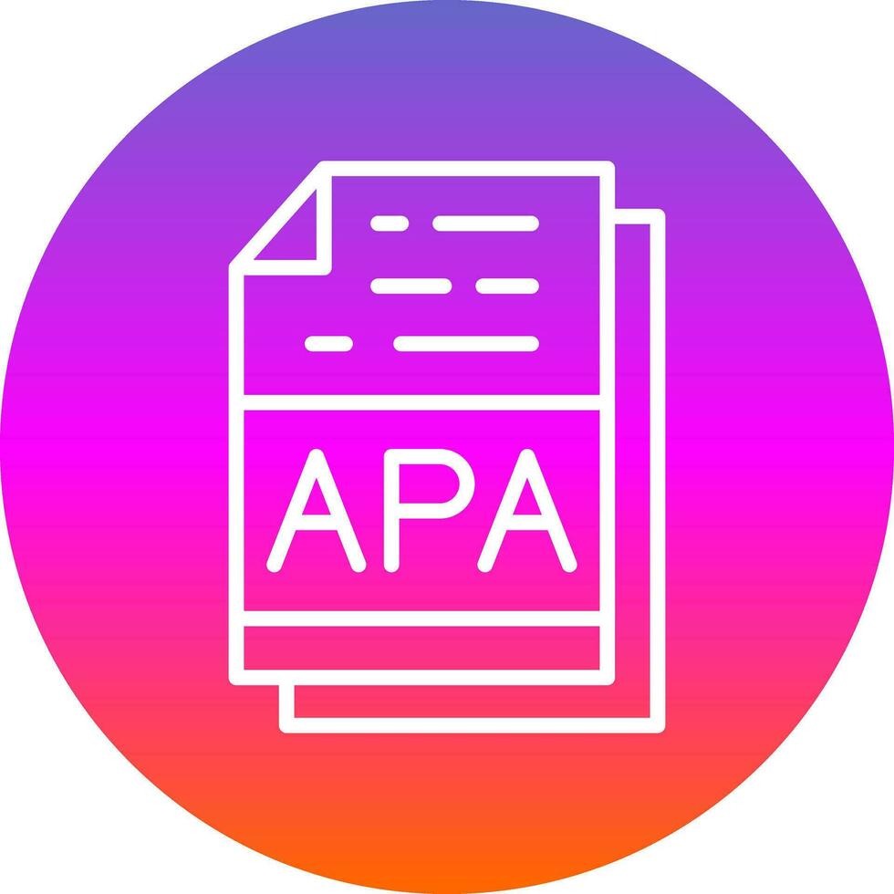 apa vector icono diseño