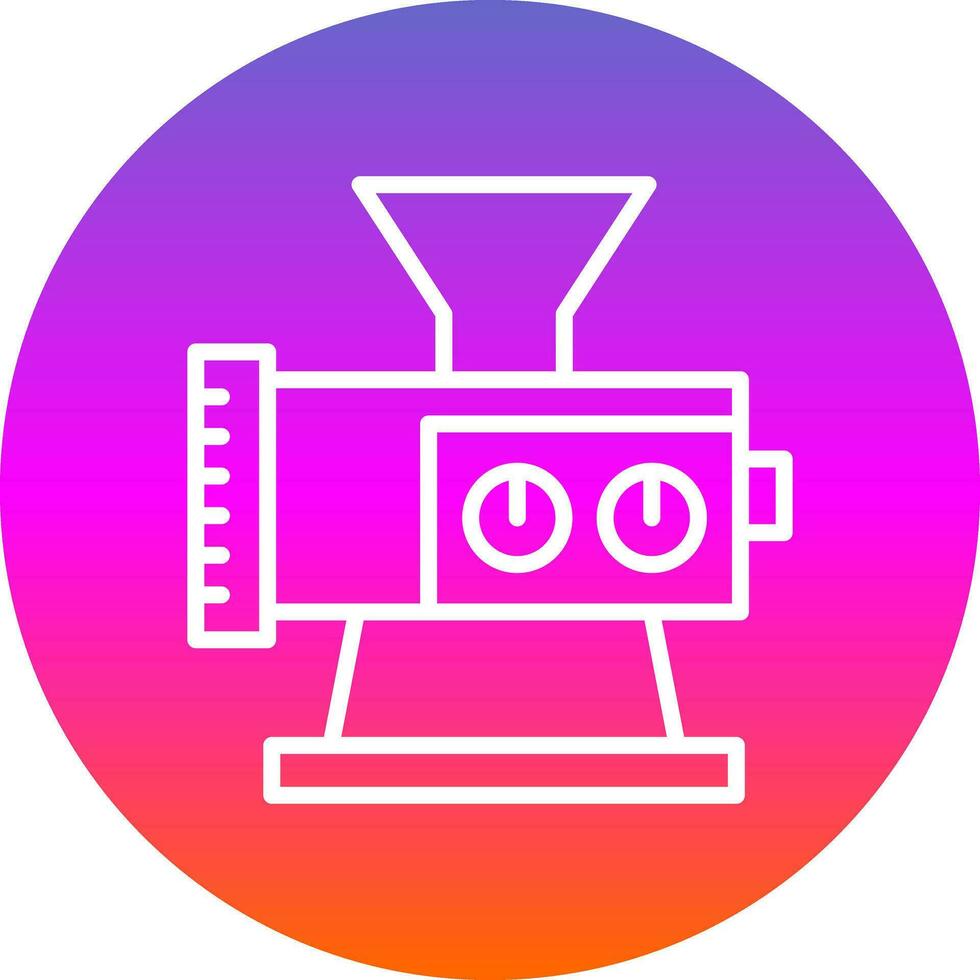 Meat grinder Vector Icon Design