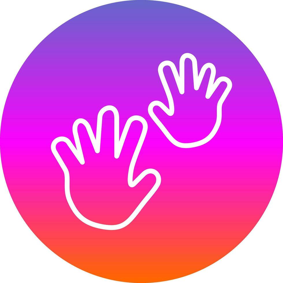 Hand Vector Icon Design