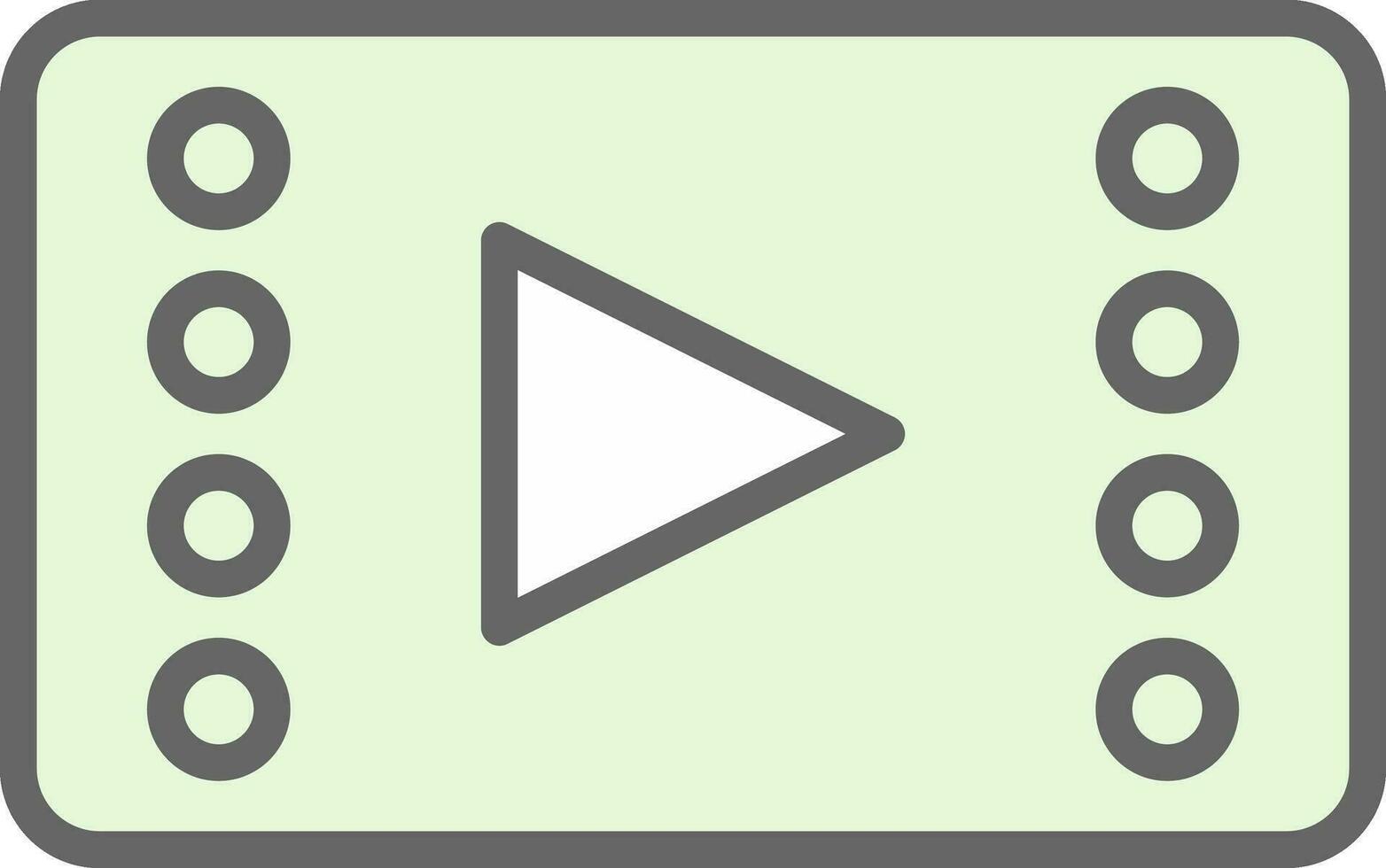 Video player Vector Icon Design