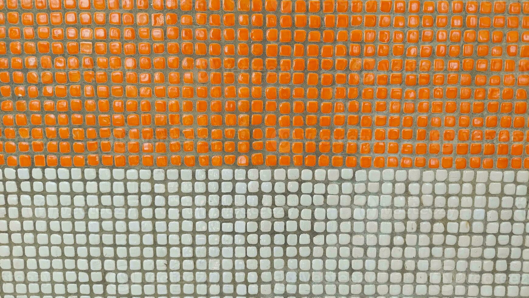 The colorful tile pattern is suitable for use as a background image. photo