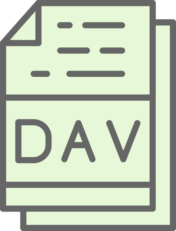File Extensions Vector Icon Design