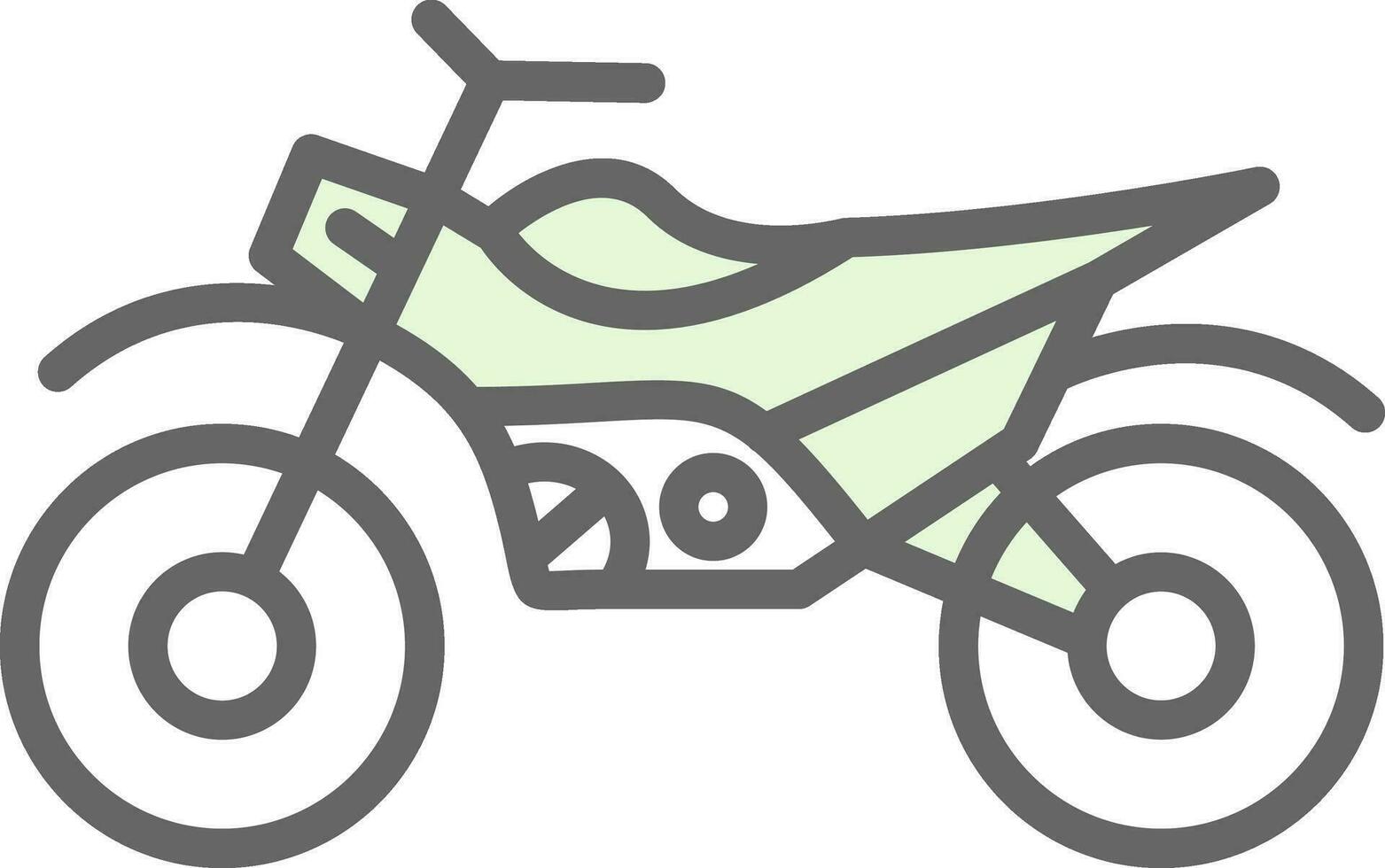Motorbike Vector Icon Design
