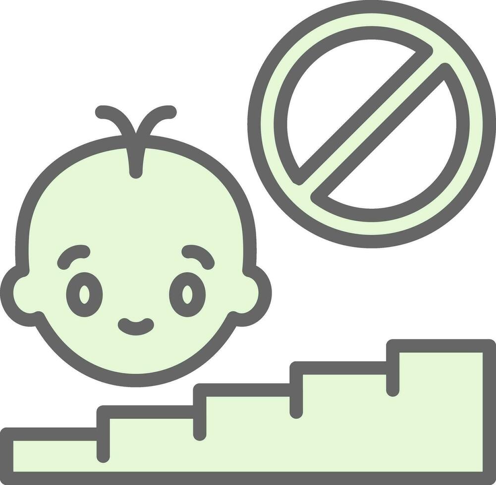 Stairs Vector Icon Design
