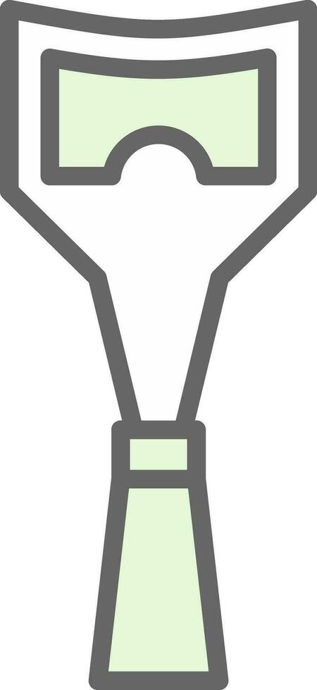 Bottle opener Vector Icon Design