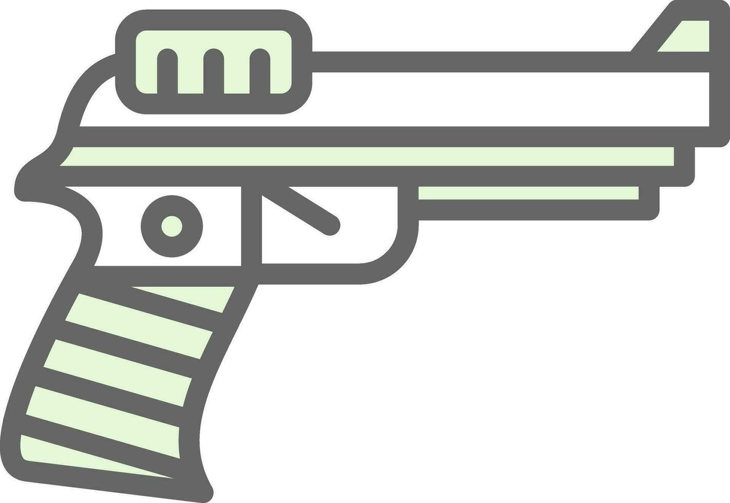 Pistol Vector Icon Design