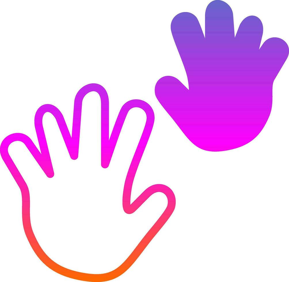 Hand Vector Icon Design