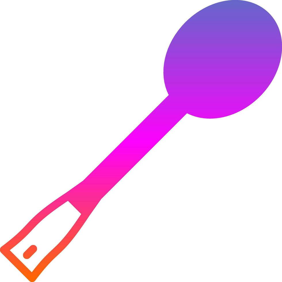 ranurado cuchara vector icono diseño