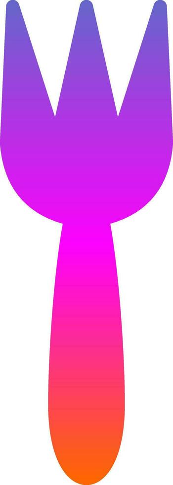 Fork Vector Icon Design
