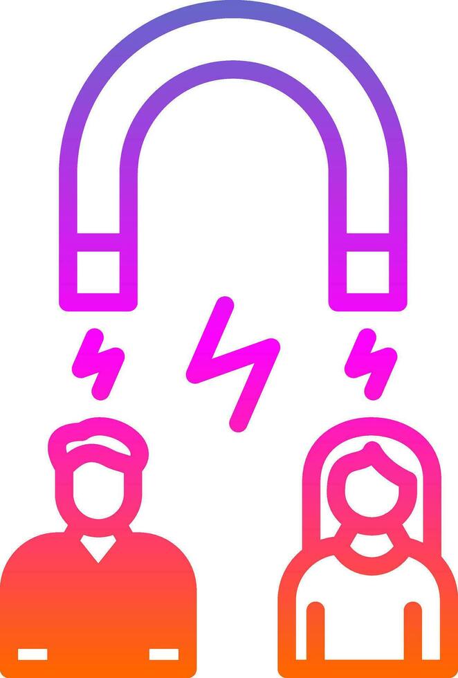 Attract Vector Icon Design