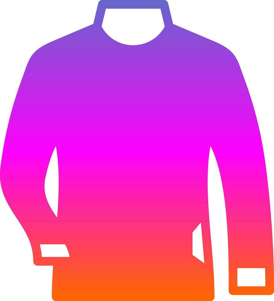 Leather jacket Vector Icon Design