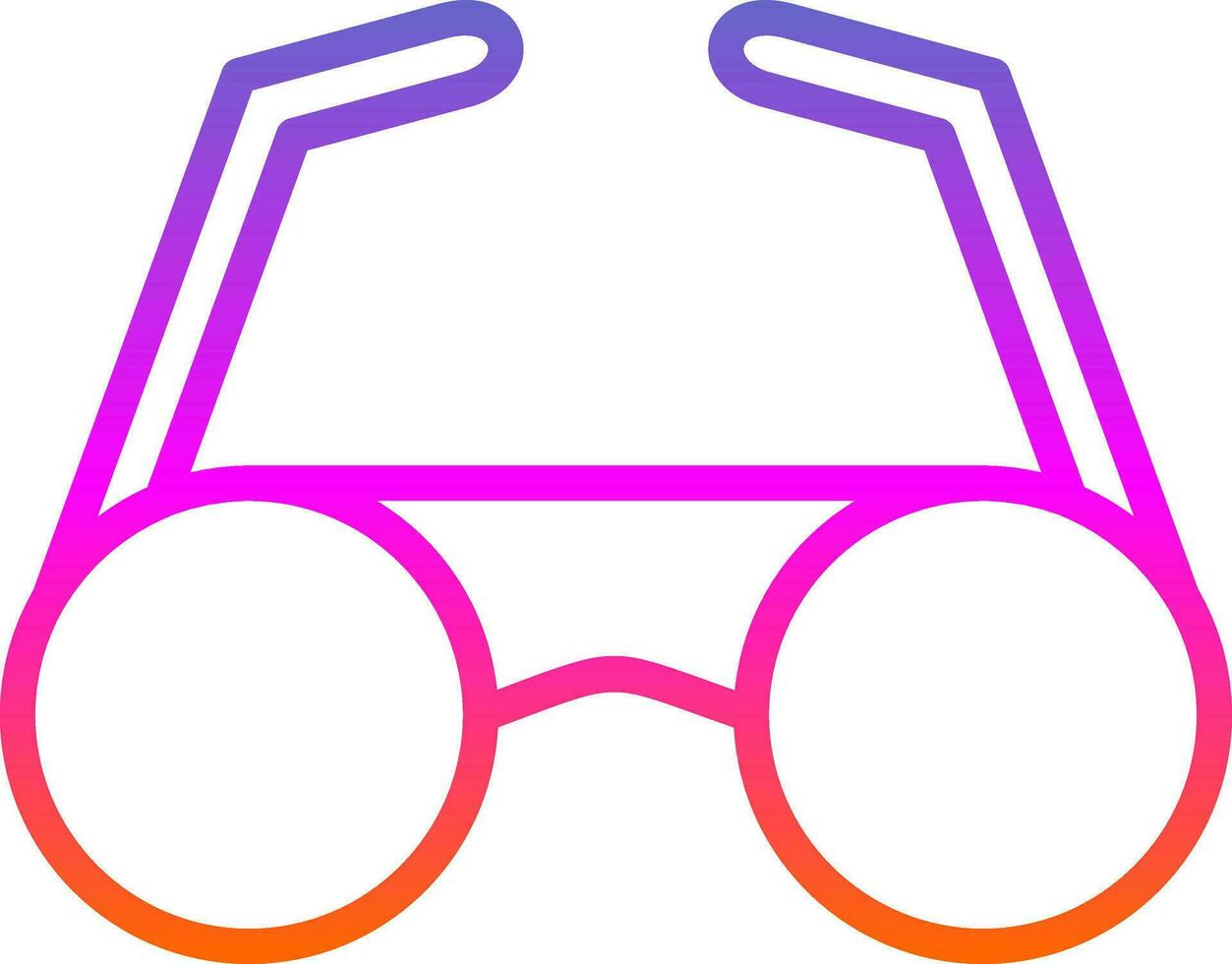 Glasses Vector Icon Design