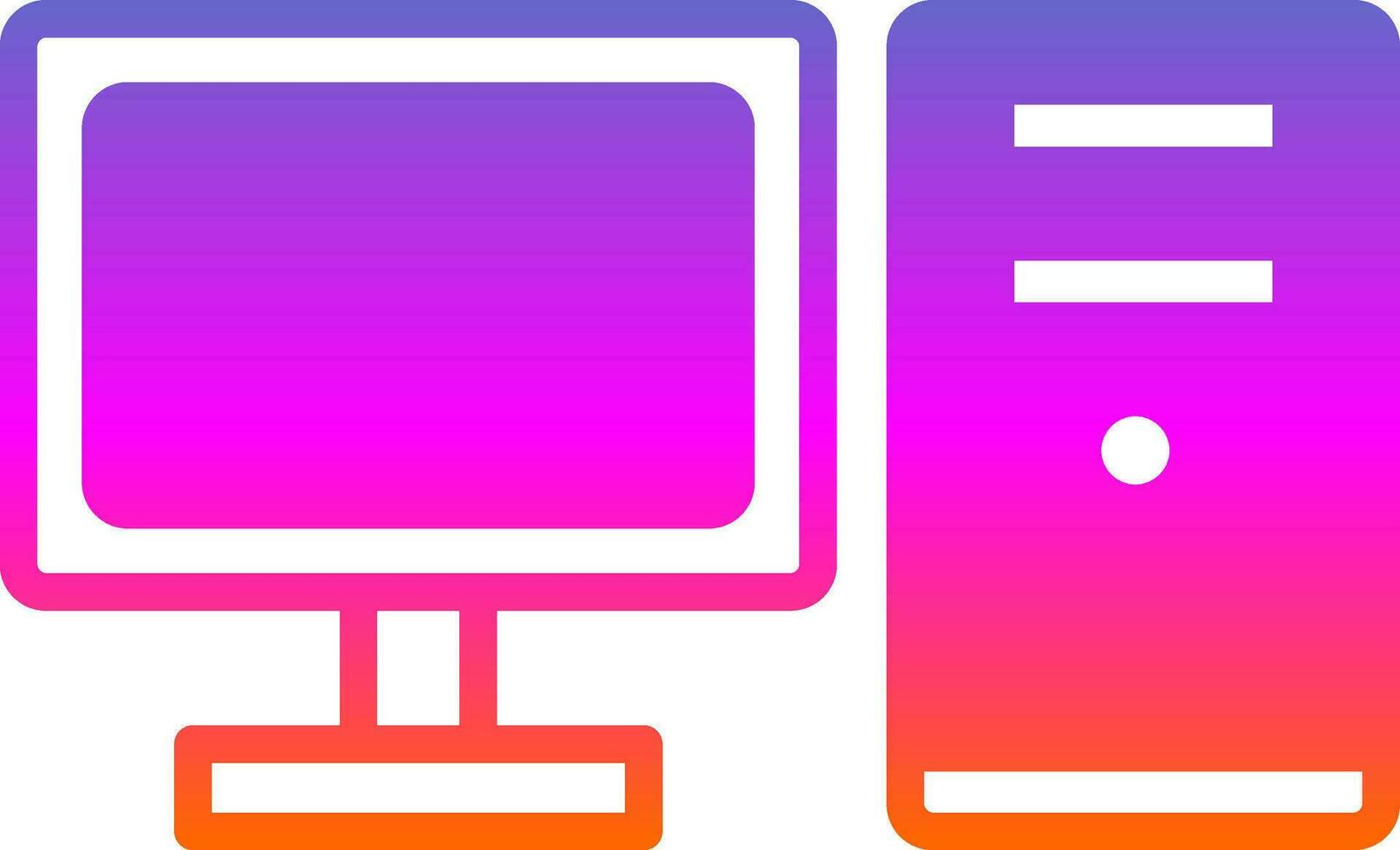 Pc Vector Icon Design