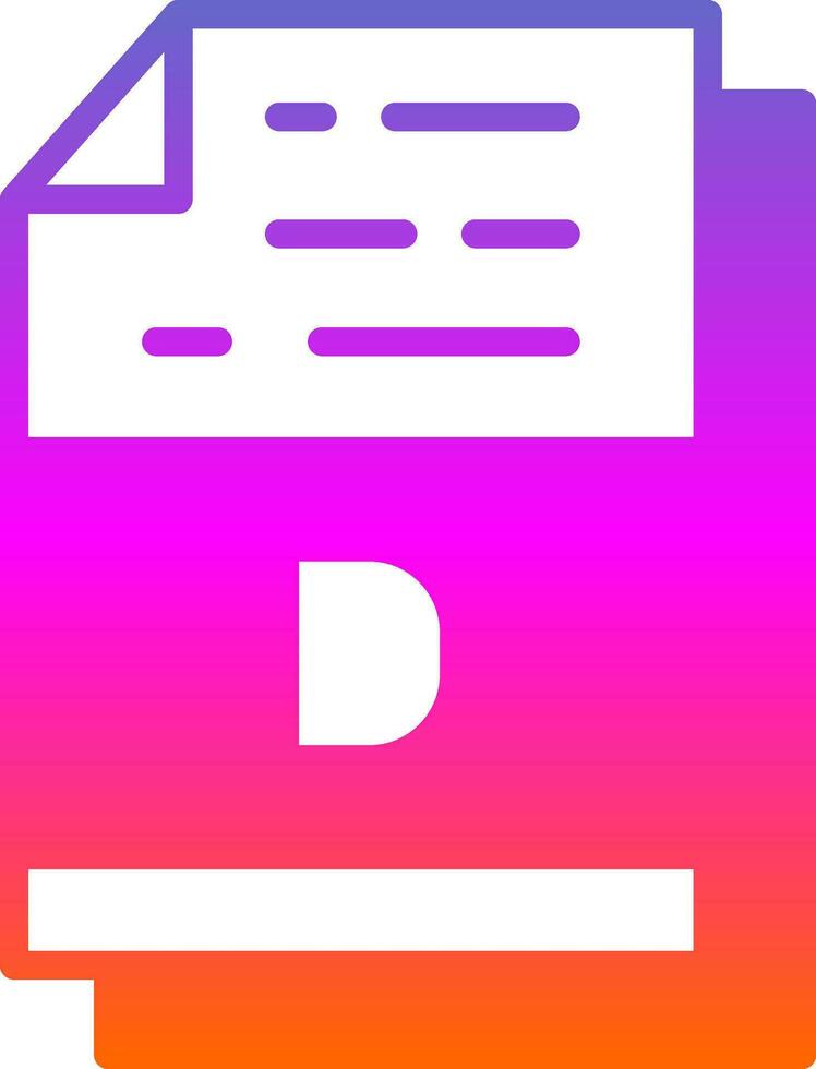 3ds File Format Vector Icon Design