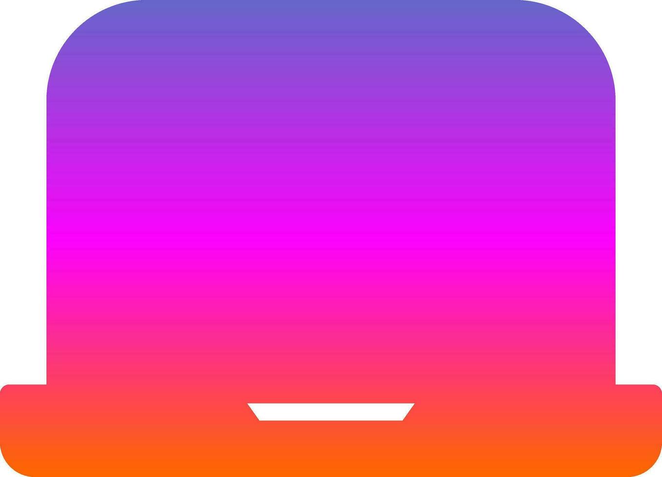 Laptop Vector Icon Design