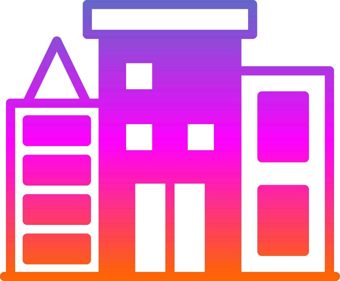 diseño de icono de vector de edificio