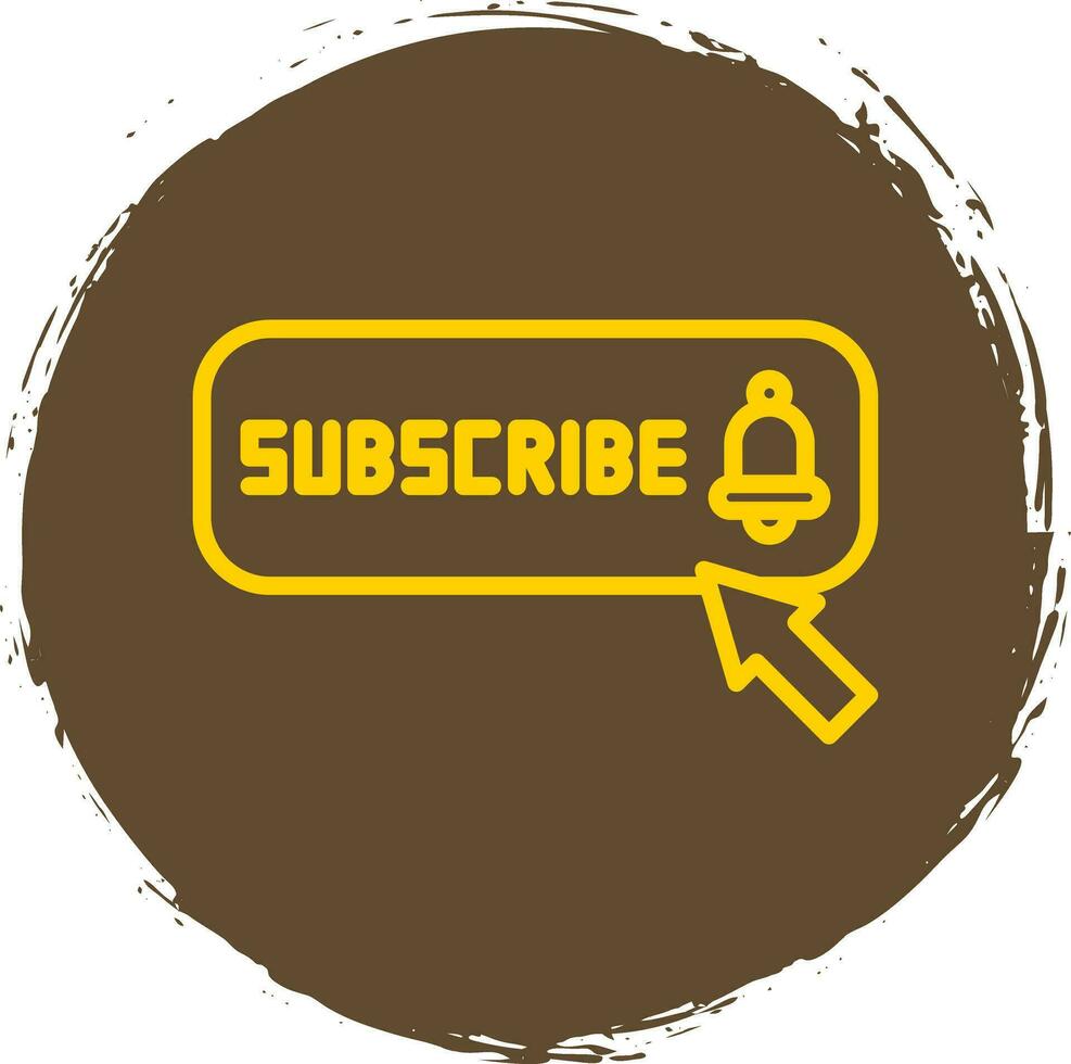 Subscribe Vector Icon Design