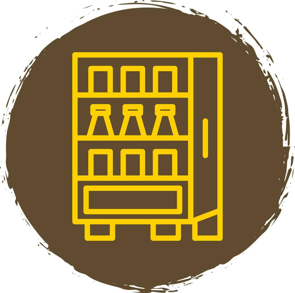 Vending machine Vector Icon Design