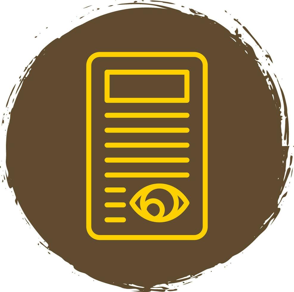 Views Vector Icon Design