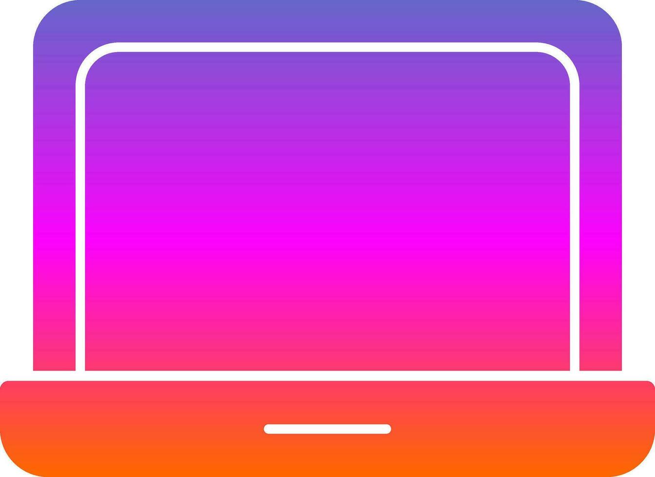 Laptop Vector Icon Design