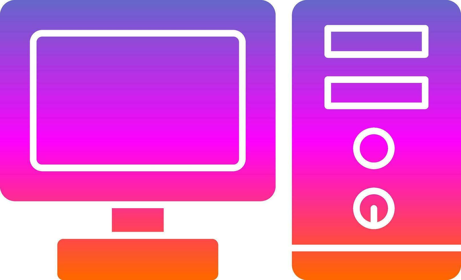 Pc Vector Icon Design