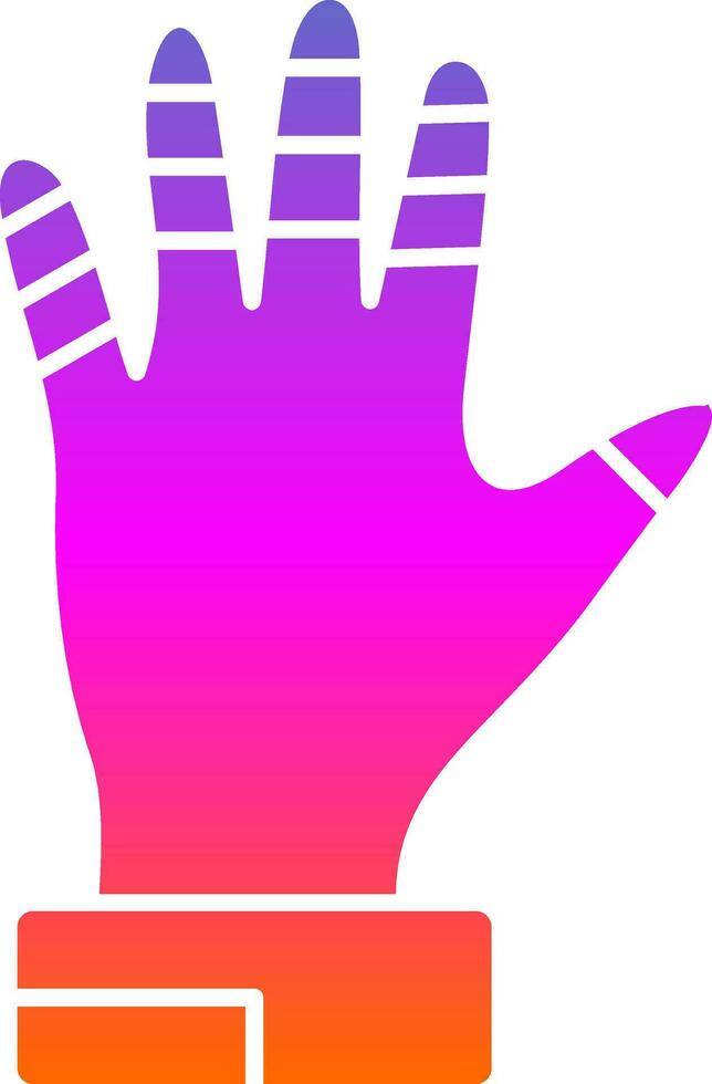 Racing glove Vector Icon Design