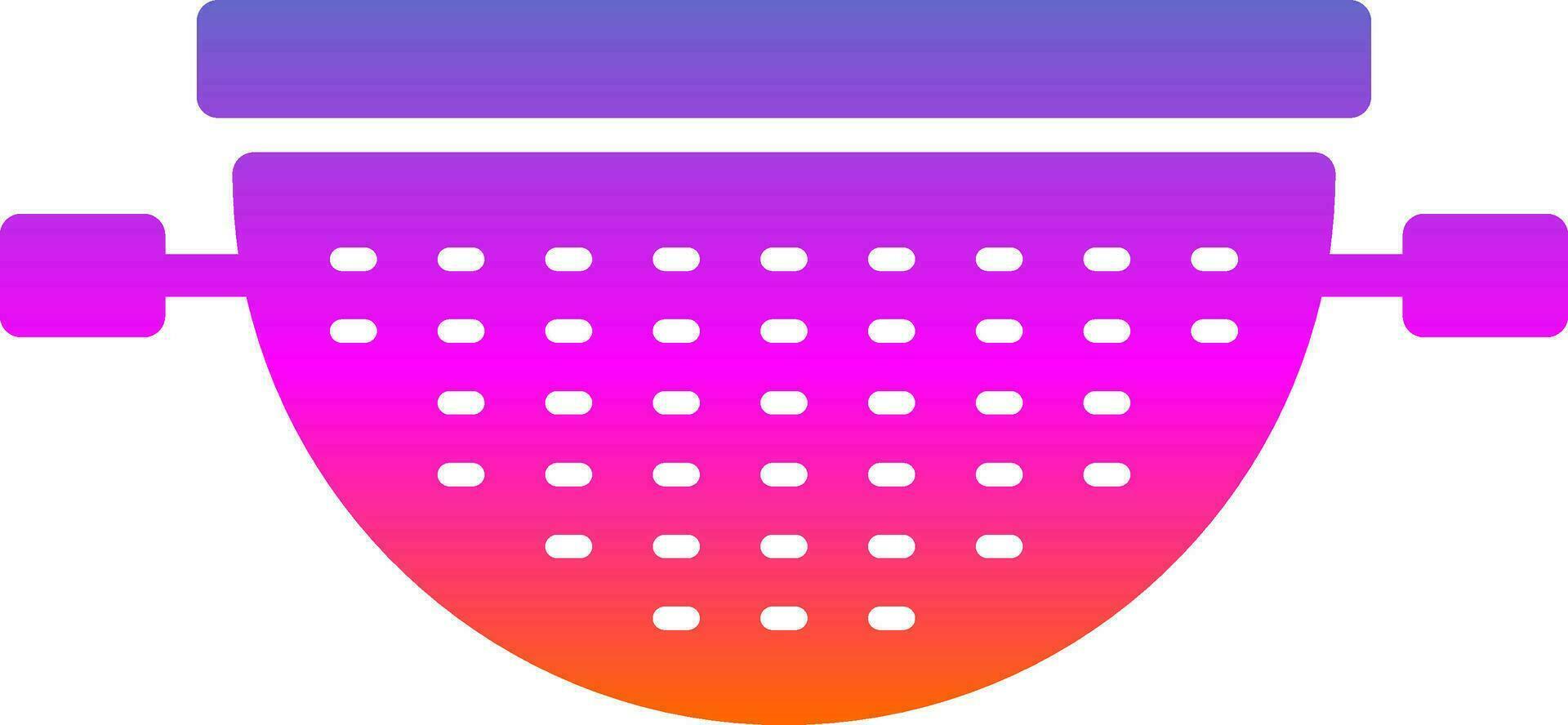Strainer Vector Icon Design